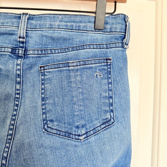 Rag & Bone Women's Skinny Jeans Capri Light Wash Size 25 - Picture 5 of 13
